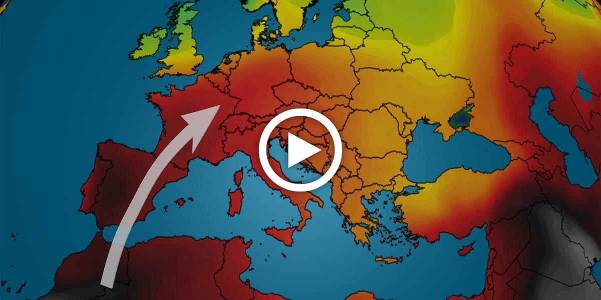 45-Grad-Luft flutet West-Europa: Sahara-Hitze kommt bald nach Deutschland