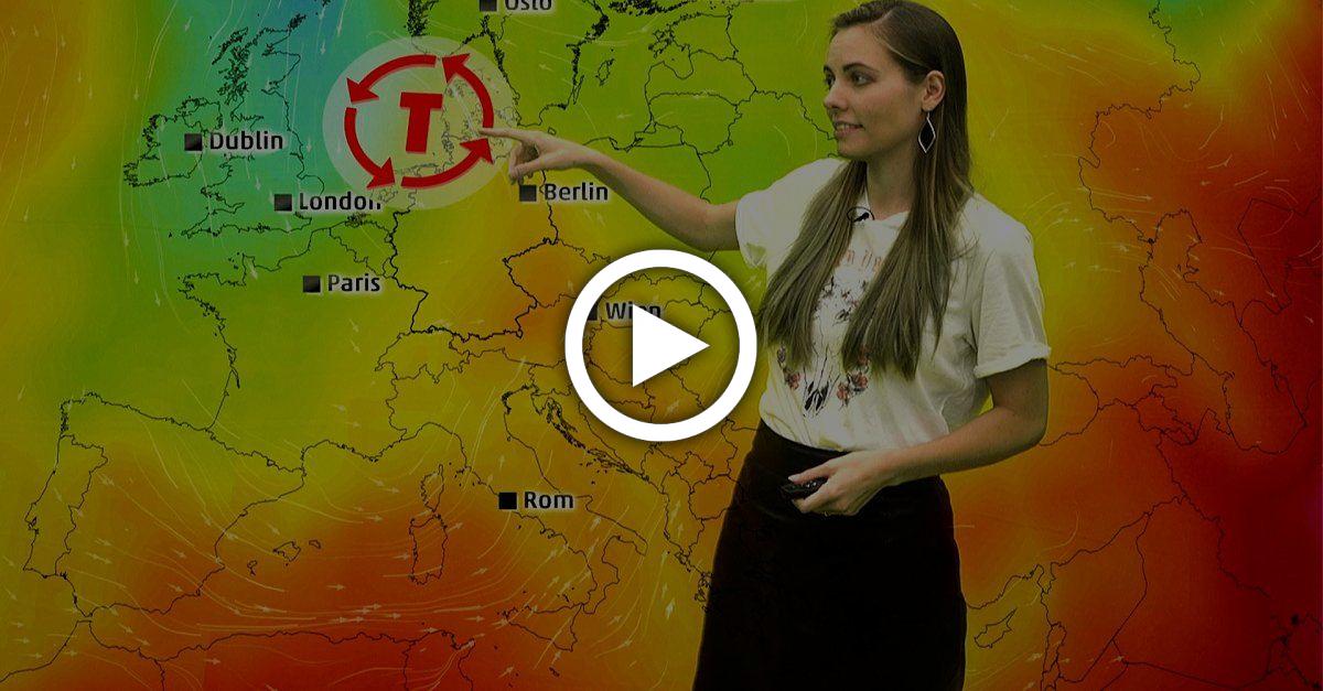 Gewitter vertreiben die Sommer-Wärme: Wo Hagel und Starkregen drohen