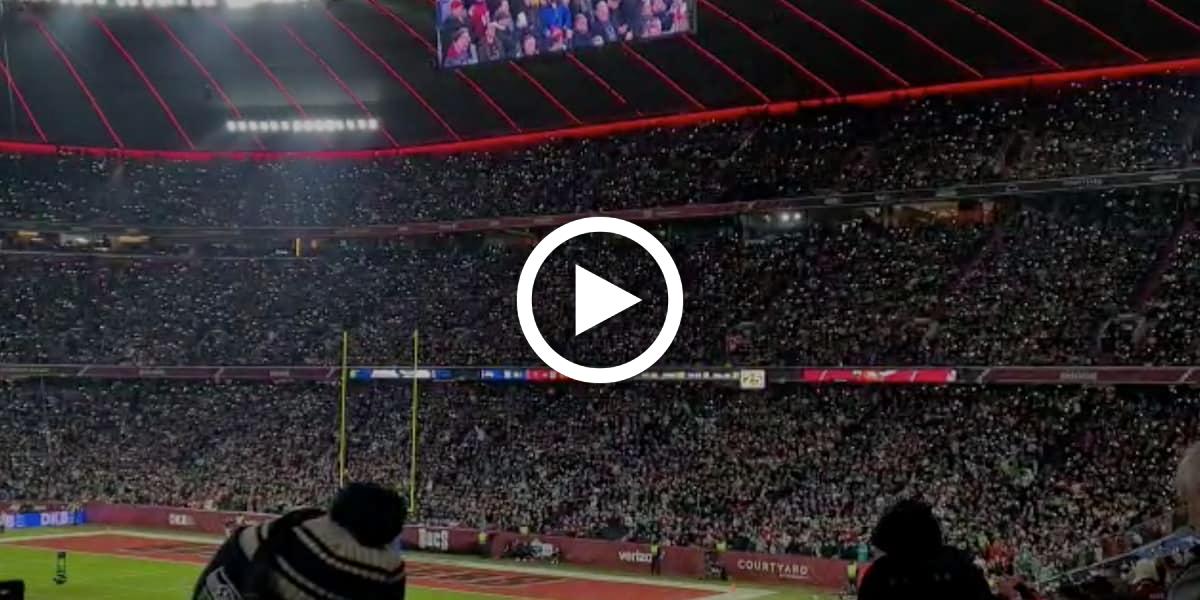 Als die Fans „Take me Home“ singen, stimmen sogar Bucs-Spieler mit ein