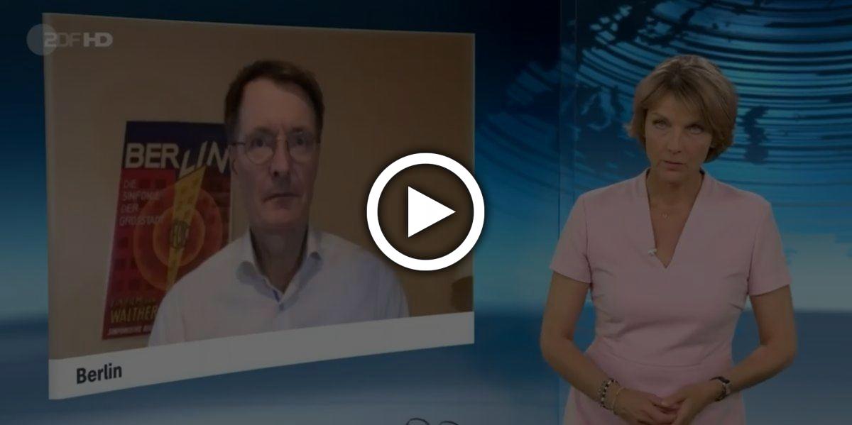 ZDF-Frau bohrt bei Lauterbach wegen vierter Impfung nach: 