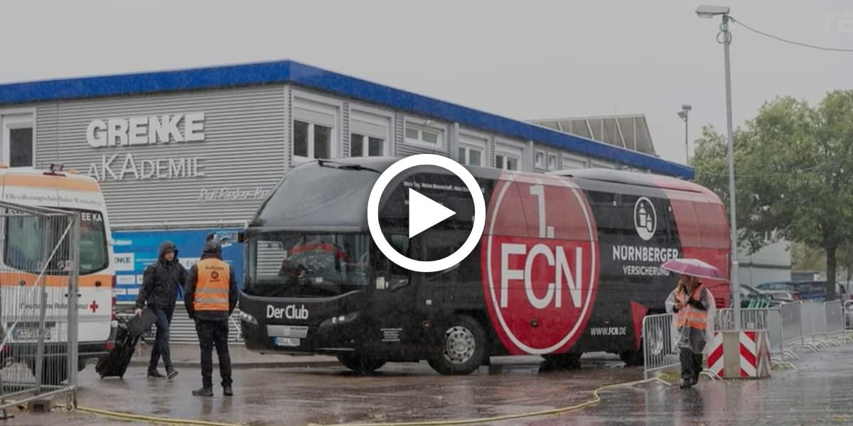 Kuriose Panne! Polizei eskortiert versehentlich Nürnberger Fanbus aufs KSC-Gelände