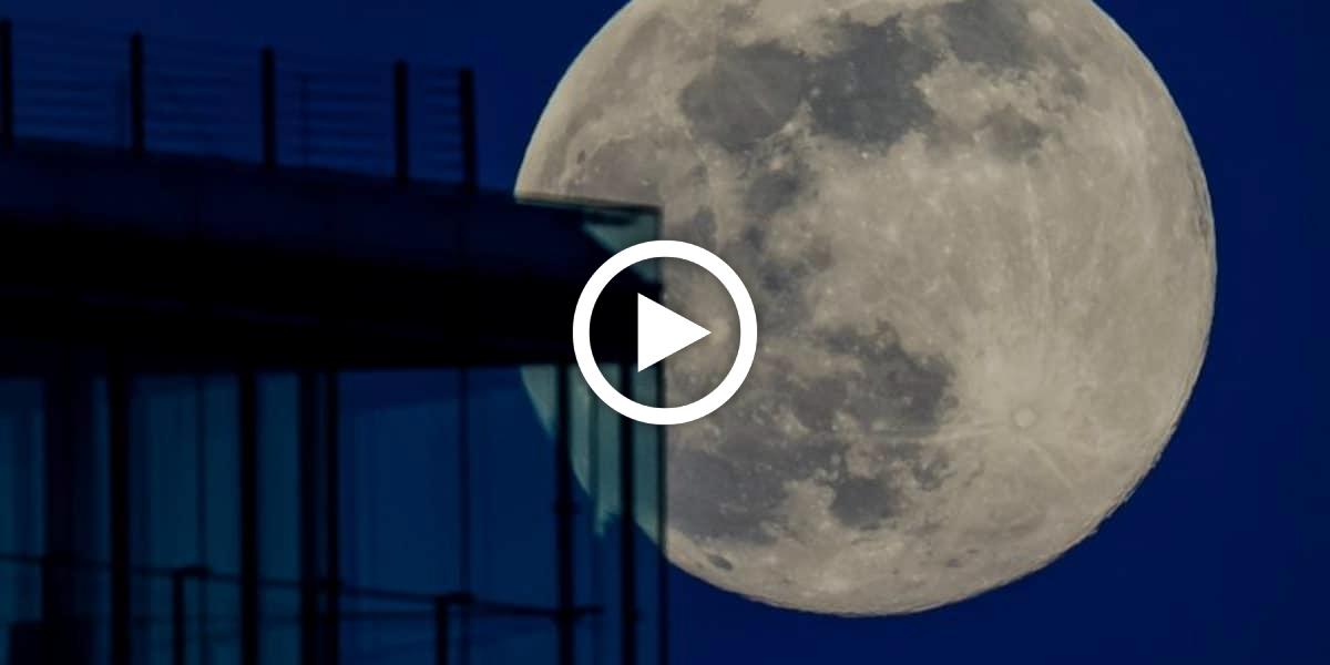 Spektakel am Nachthimmel: Der Supermond kommt der Erde besonders nah