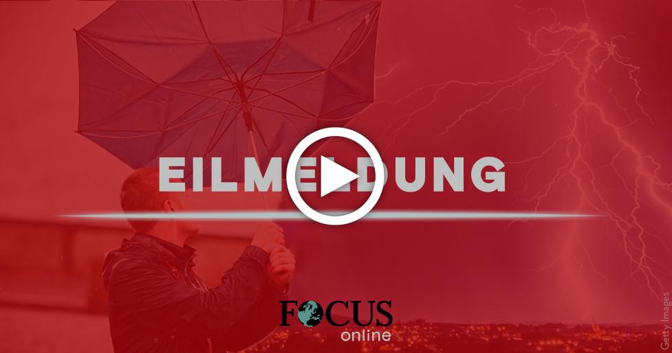 Auf 35-Grad-Hitze folgen gefährliche Gewitter