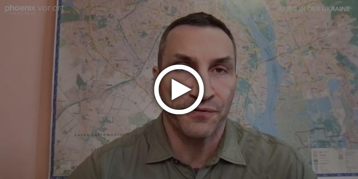Klitschko über Putins Plan zum 9. Mai: 
