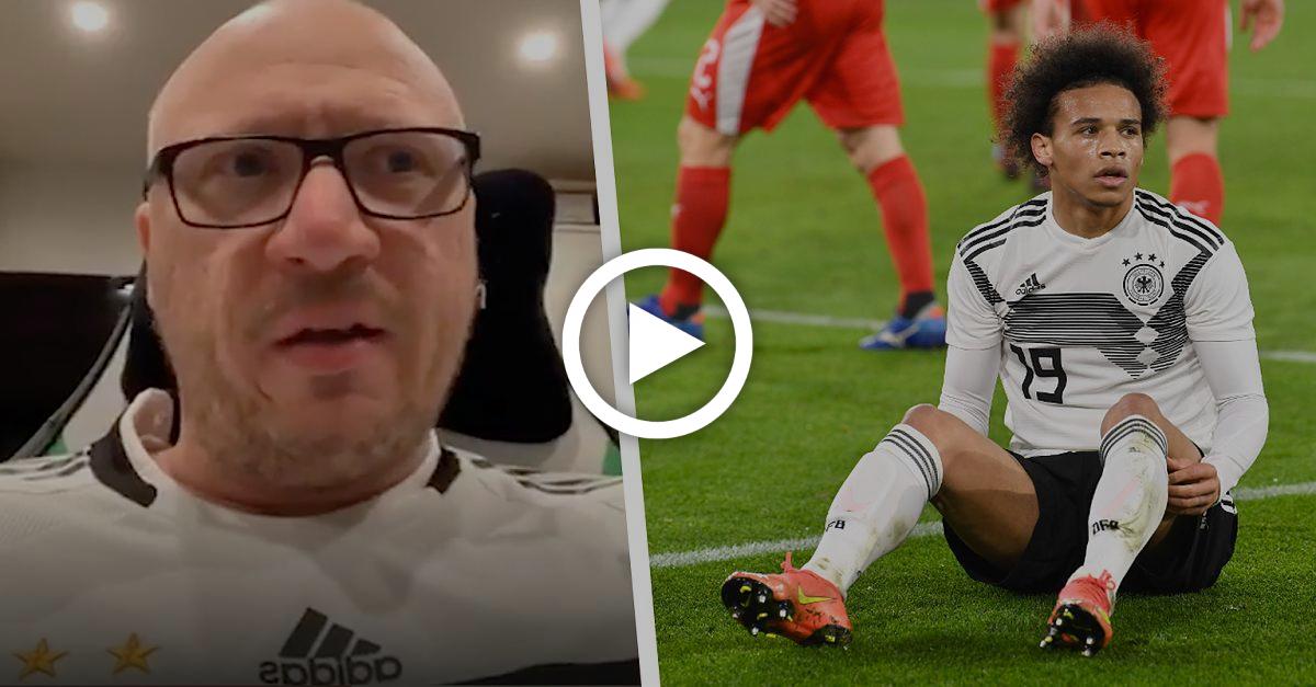 Kommentator bei DFB-Spiel: Im Block hinter mir beleidigten deutsche Fans Leroy Sané rassistisch