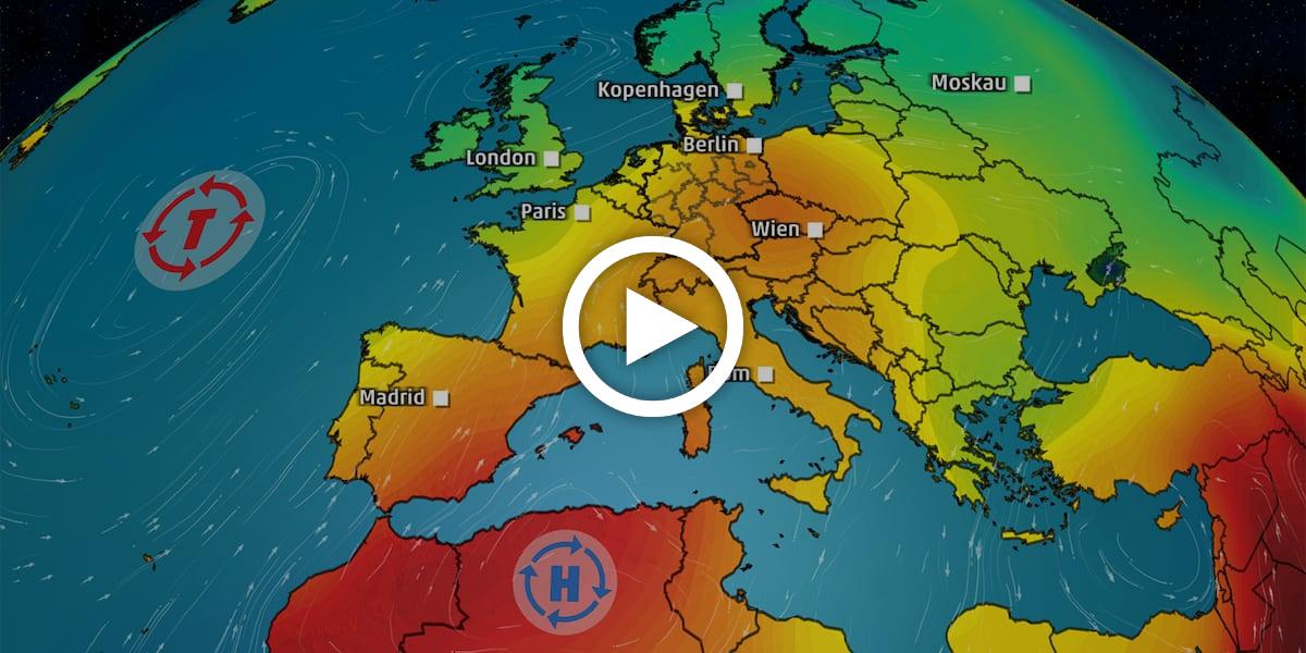 Spätsommer geht in die Verlängerung – Sahara-Luft heizt uns weiter ein
