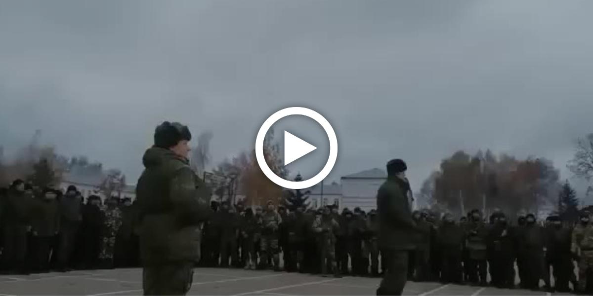 Video zeigt Aufstand russischer Rekruten, wegen fehlender Zahlungen