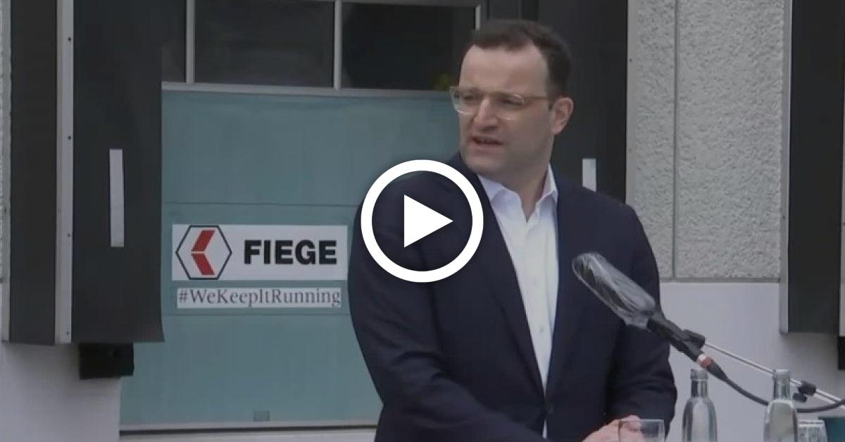 Abfang-Kampf: Spahn-Aussage zu Masken-Lieferungen lässt tief blicken