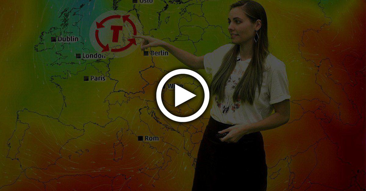 Gewitter vertreiben die Sommer-Wärme: Wo Hagel und Starkregen drohen